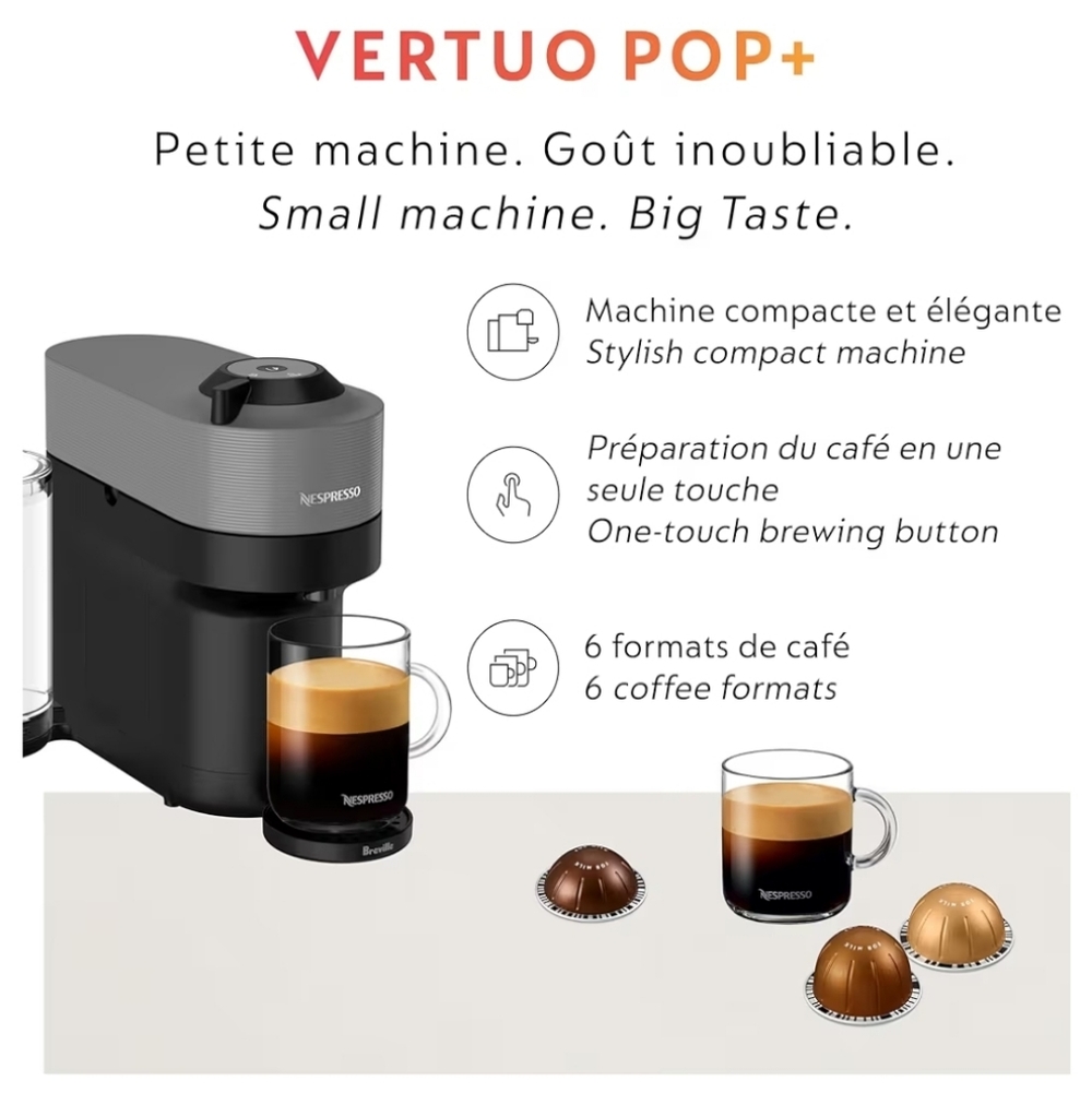 Nespresso Vertuo POP+ Coffee Machine - Picture 8 of 11